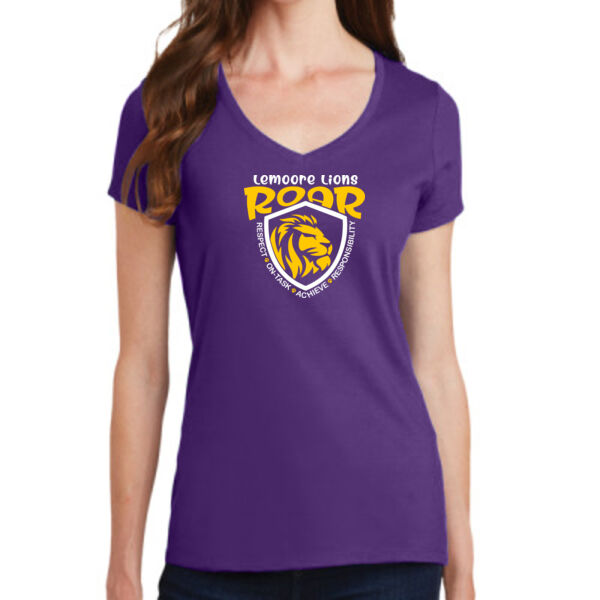 LES ROAR Ladies V Neck Thumbnail