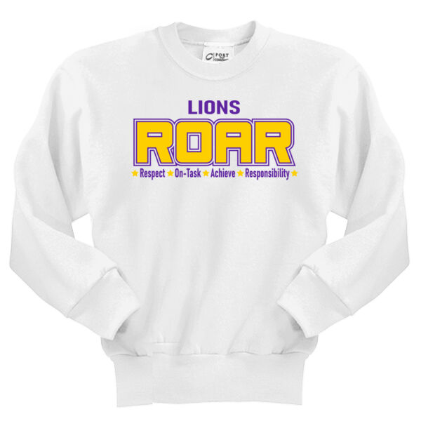Lions Roar Youth Puff Crew Neck Thumbnail